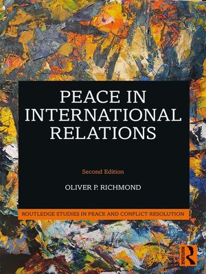 cover image of Peace in International Relations